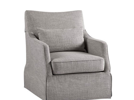 Traditional Design London Skirted Swivel Chair