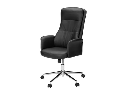 Office Chair With Adjustable Height, Ergonomic Design - Black