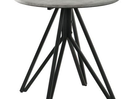 Hadi - Round End Industrial Design With Round Shape - Gray