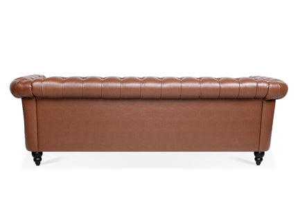 Rolled Arm Chesterfield 3 Seater Sofa