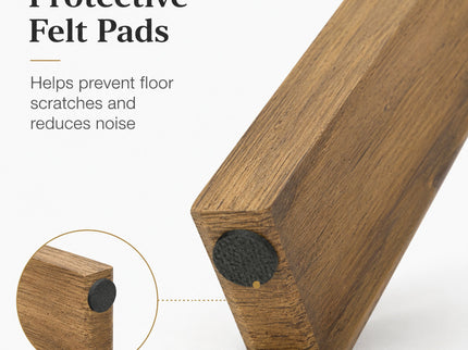 Console Table With V - Shaped Base