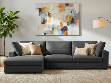Charlie - Upholstered Deep Seater Sectional Sofa