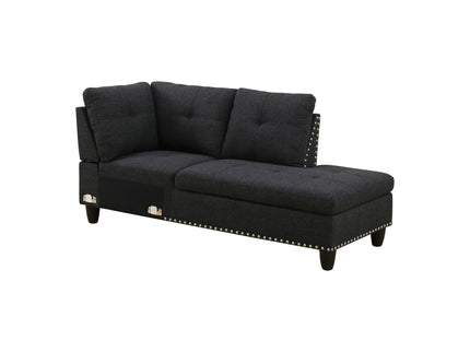 L - Shaped Sectional Sofa With Movable Left Chaise