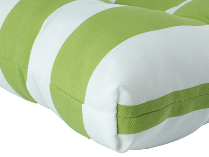 2 Piece High Back Patio Chair Cushion Set, Tufted Adirondack And Rocking Chair Cushions