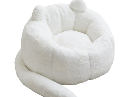 Cat Shaped Bean Bag Sofa With Long Tail