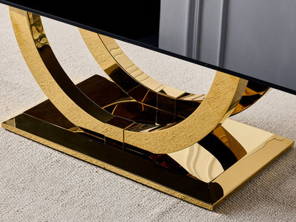 Rectangular Coffee Table With Base