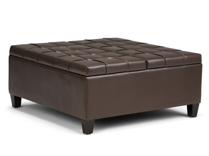Harrison - Upholstered Coffee Table Storage Ottoman