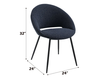 Klaus - Side Chair (Set of 2) - Black