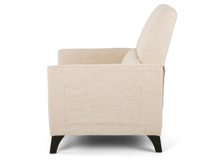 Kiersten - Contemporary Fabric Pushback Recliner