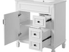White / Right Side Drawers
