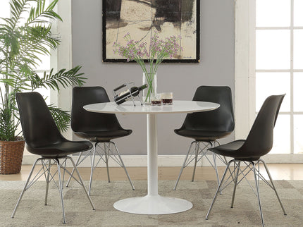 Padded Dining Chair (Set of 2) - Black