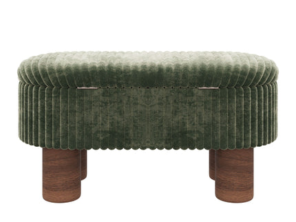 Modern Storage Ottoman Bench For Living Room