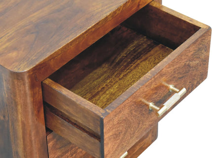 Luca - Nightstand - Brown