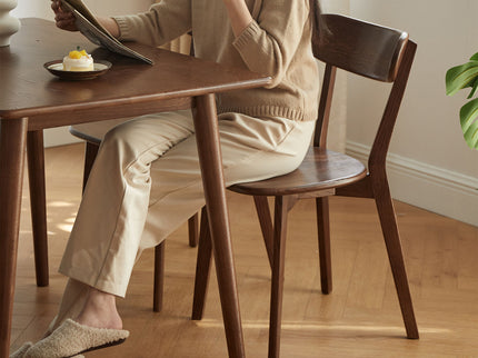 Simple Dining Chair, Solid Chair Table For Living Room Chair