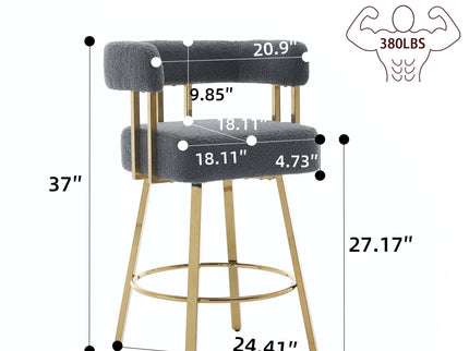 Decorative Upholstered Side Chair For Living Room (Set of 2)
