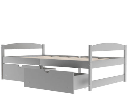 Platform Bed With 2 Drawers