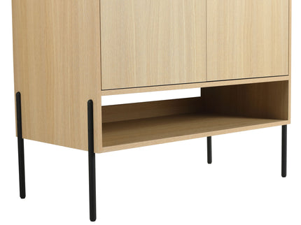 Modern Bathroom Vanity Combo With Single Resin Sink And Storage Cabinet