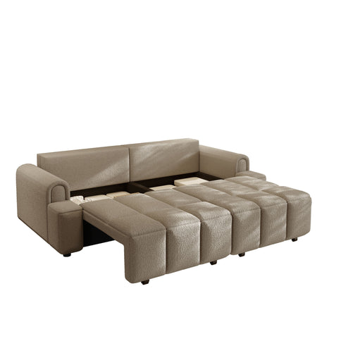 4 Seater Modern Couch With Seats Storage