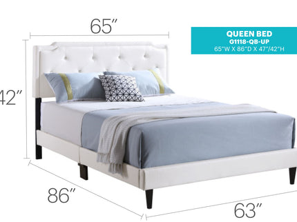 Button Tufted Bed Charming For Cozy Spaces