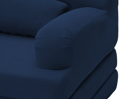 2 Seater Sofa Bed, Compact Foldable Floor Couch