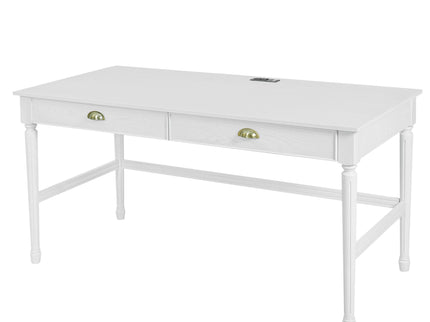 Modern Writing Desk With Drawers For Home Office