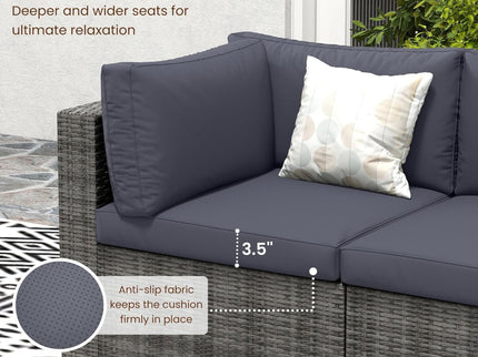 Modern Patio Set With Coffee Table