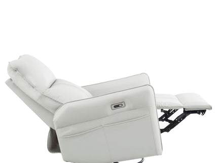 29.92" 270 Power Swivel Rocker Recliner Chair, Electric Glider Reclining Sofa With USB Ports, Power Swivel Glider, Rocking Chair Nursery Recliners For Living Room Bedroom