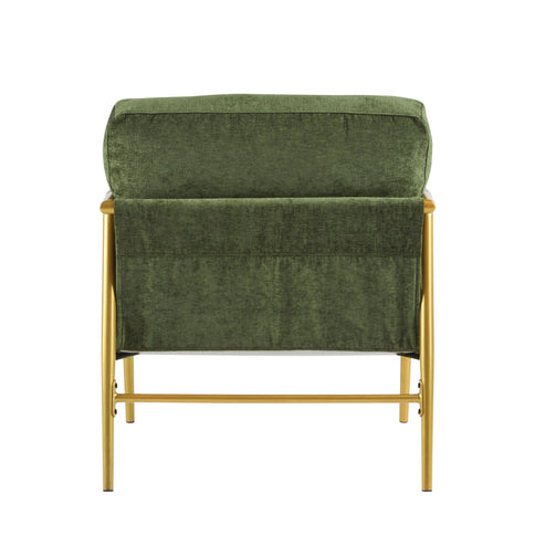 Modern Accent Chair With Cushions, Cozy Seating