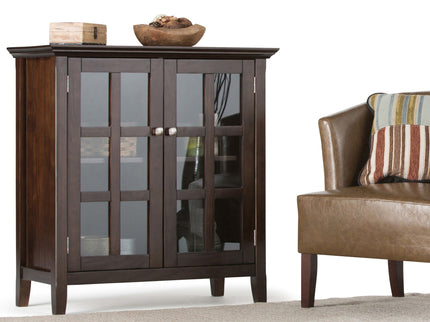 Acadian - Low Storage Cabinet - Brunette Brown