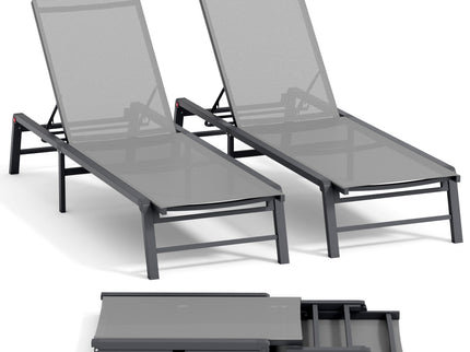 Chaise Lounge Outdoor (Set of 2)