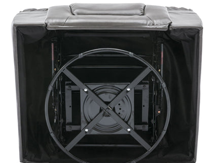 360° Swivel And Rocking Home Theater Recliner Manual Recliner Chair With Wide Armrest For Living Room