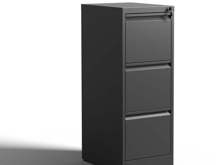 Steel Drawer Vertical File Cabinet With Lock For A4 Legal / Letter Size