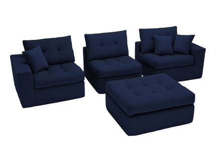 Corner Chaise L-Shaped Sectional Sofa Bed