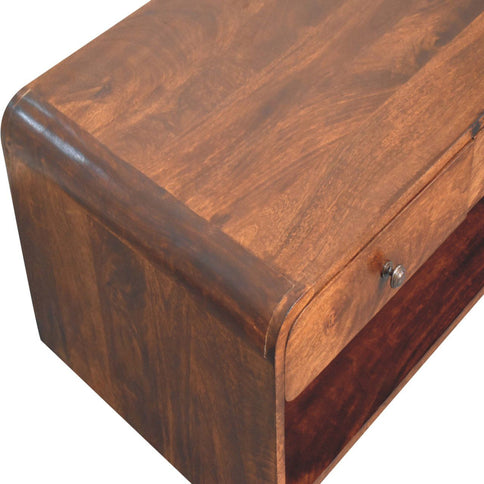 Aspen - Slim Coffee Table - Dark Brown