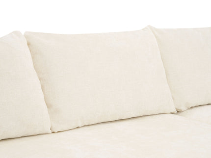Modular Cloud Sectional Sofa Set, U-Shaped Upholstered Couch With Deep Seat