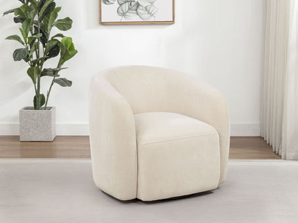 Stanley - Swivel Accent Chair - Beige