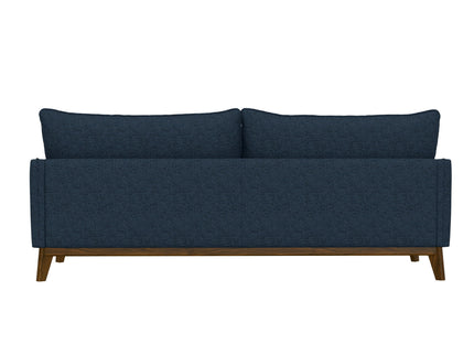Sofa Wide With Attached Legs - Blue