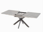 Gray / 9 Pc. Table, 8 Chairs