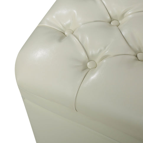 Juliana - Storage Ottoman With Birch Legs