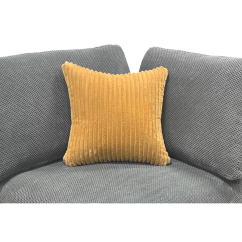 Custom Configuration Modular Sectional & Toss Pillows