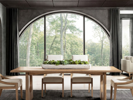 Carmel - 8 Seater Dining Table - Antique Brown