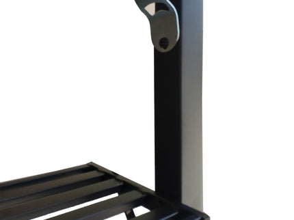 Outdoor Grill Gazebo With Double Tier Soft Top Canopy, Steel Frame, Bar Counters & Hook