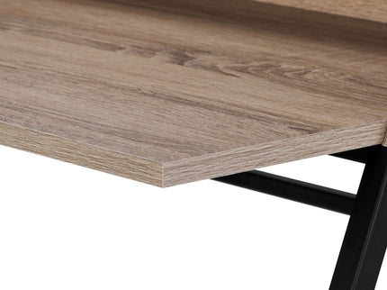 Computer Desk For Home Office Laptop, Storage Shelves, Contemporary & Modern