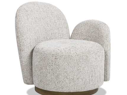 Duo - One-Arm Swivel Accent Chair