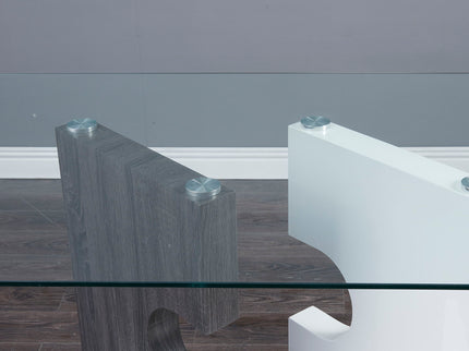 Iris - Dining Table - Gray