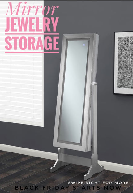 <strong>Mirror Jewelry Storage</strong>