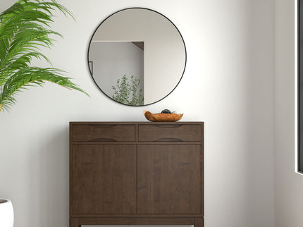 Harper - Entryway Storage Cabinet - Walnut Brown