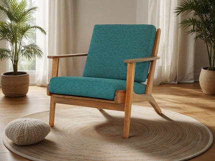 Connor - Modern Genuine Lounge Chair