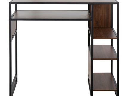 Display - Farmhouse Bar Height Table With Storage Space