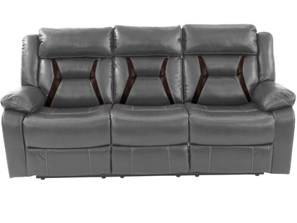 Living Room Set With Pillow Armrest And Tufted Backrest